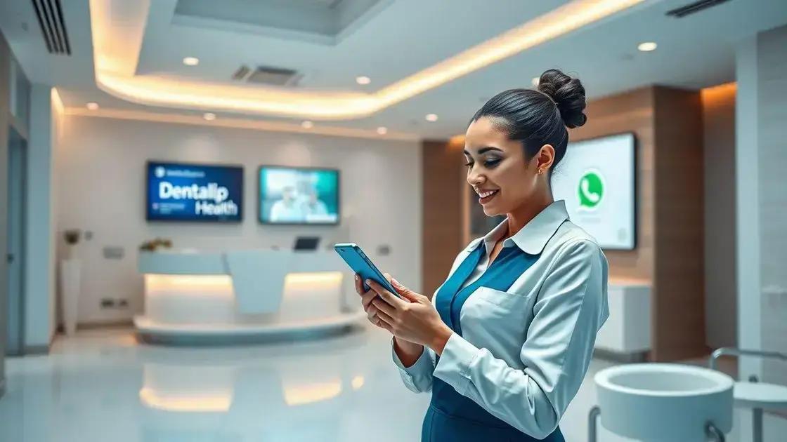 Como usar o WhatsApp Business para interagir com pacientes