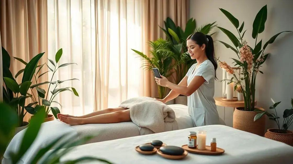 Estratégias de marketing para terapeutas de massagem