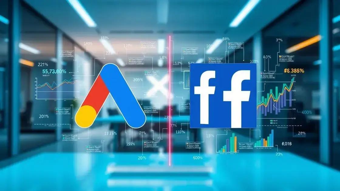 Comparativo entre Google Ads e Facebook Ads