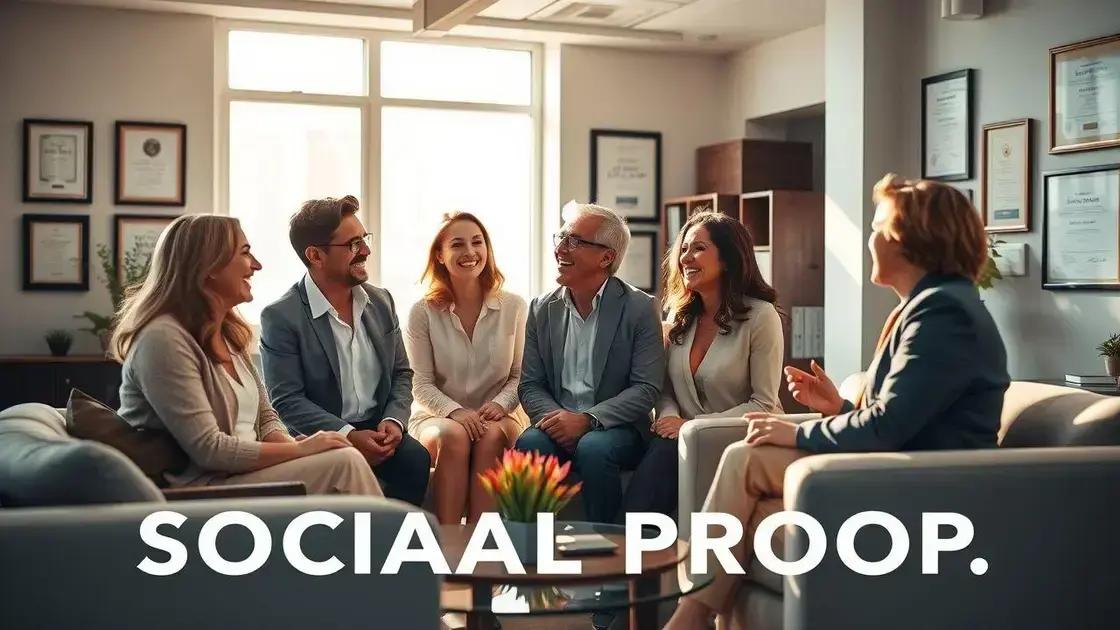 O impacto das provas sociais na confiança do cliente