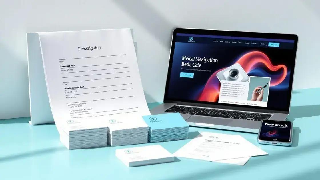 Aplicações práticas: receituário, cartão de visita e site