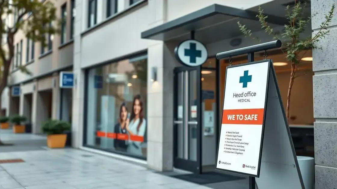 criação de materiais físicos: cartão de visita e placa de consultório