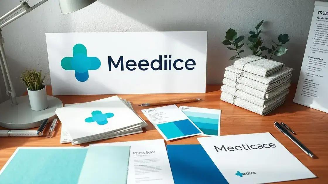 Elementos essenciais: logotipo, cores e tipografia