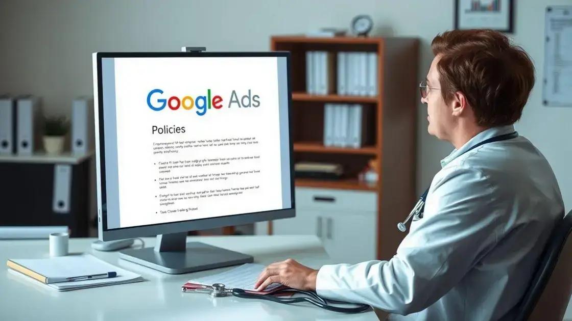 Entenda as políticas do Google para anúncios na área de saúde