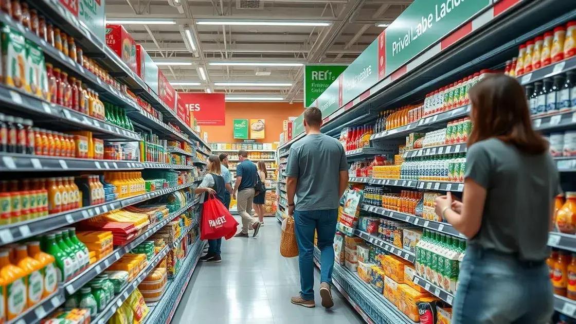 como a marca própria pode diferenciar seu supermercado