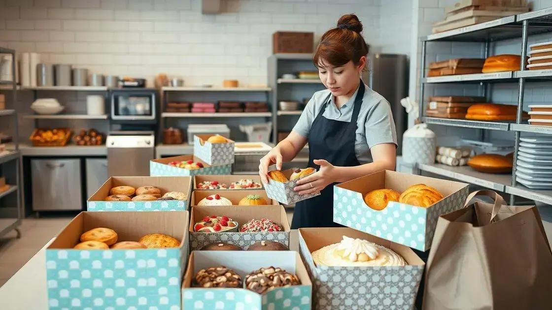 como organizar encomendas para festas e eventos