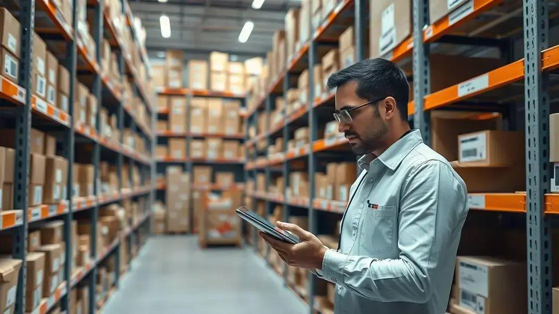 controle de estoque para evitar falta e excesso de produtos