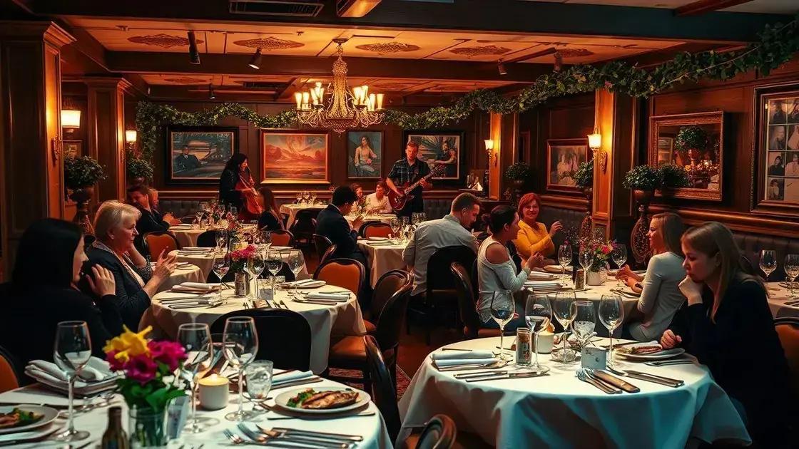criando eventos gastronômicos e noites temáticas para movimentar o salão