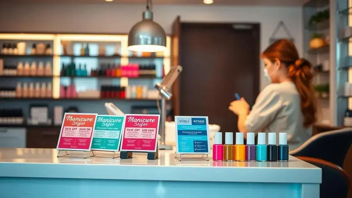 Crie promoções para manicure que realmente engajam