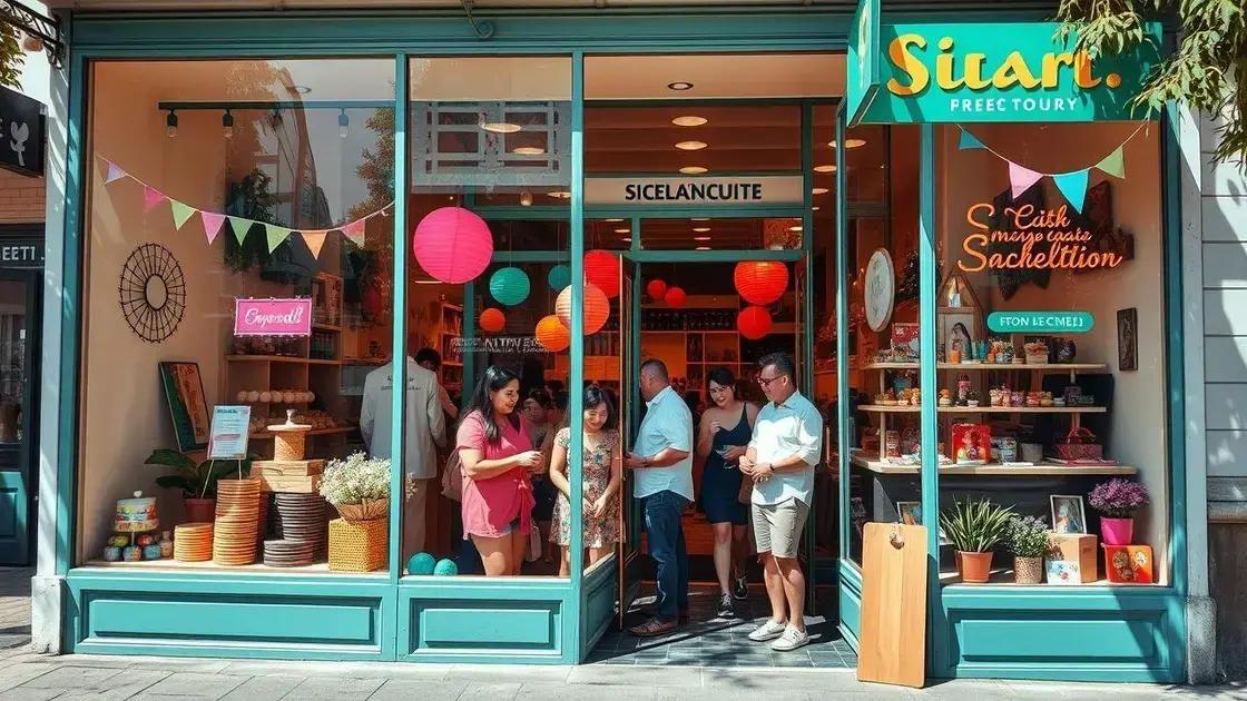 Loja de Rua de Sucesso: 20 Ideias Criativas para Aumentar as Vendas e o Fluxo de Pessoas