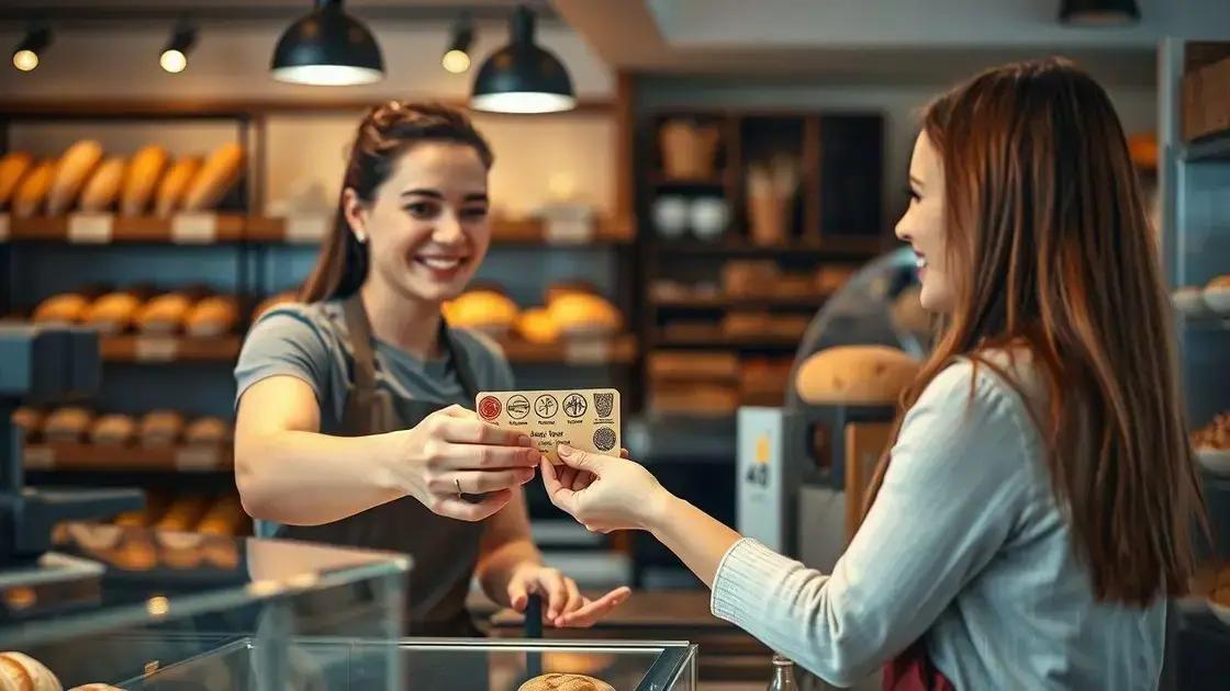 programa de fidelidade estilo cartão carimbo