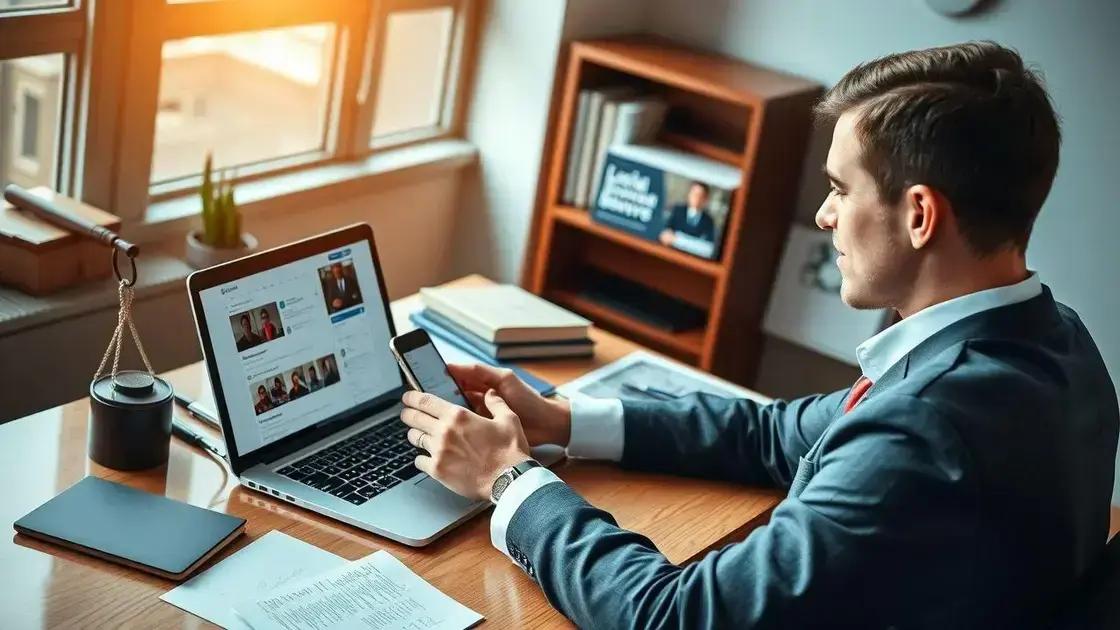 redes sociais e networking online para prospecção